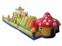 Customized Design Giant Disney Inflatable Fun City for Sale