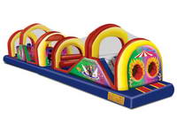 Circus Theme Inflatable Obstacle Course