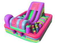 Inflatable Obstacle Course Race OBS-215