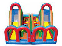 New Design Inflatable Turbo Rush Obstacle Course