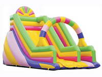 Durable Inflatable Water Slide For Swimming Pool Games