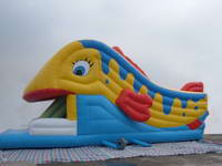 16ft Inflatable Lovely Fish Shape Slide