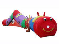 Good Quality Vivid Inflatable Caterpillar Tunnel for kids