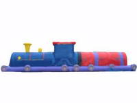 New Design Inflatable Train Tunnel for entertainment