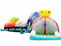 Chuggy Choo Choo Train Inflatable Maze