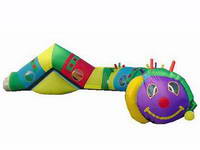 Best Selling Inflatable Caterpiller Crawl Maze for Kids