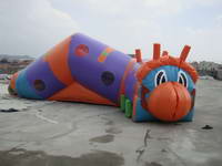 23 Foot Small Inflatable Caterpillar Maze