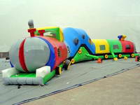 Chuggy Choo Choo Inflatable Train Tunnel for Sale