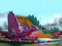Inflatable Mega Dragon Slide