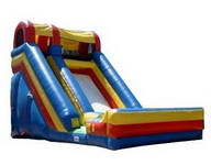 Commercial Inflatable Single Lane Dry Slide