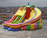 New Arrival Giant Vortical Inflatable Slide for Kids Amusement