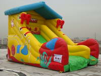 Old Lady in A Shoe Inflatable Slide for Sale