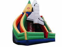 26ft Inflatable Spaceship Slide With Launch Frame