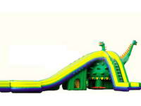 Giant Inflatable Plesiosaur Slide For Aqua Park Games