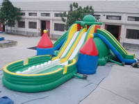 Outdoor Inflatable Slide For Kids Amusement