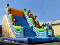 Inflatable Mega Twister Water Slide