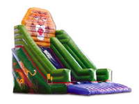 Inflatable African Lion King Slide