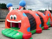 New Vivid Inflatable Caterpillar Thumb Tunnel for Rentals