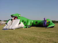 Inflatable Tyrone T-Rex Crawl Maze