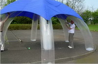 Airtight Inflatable Clear PVC Tent for Sale TENT-387