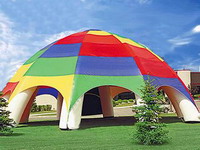 Colorful Spider Inflatable Dome Tent for Sale