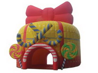 Customized Design Inflatable Tunnel Tent for Merry Christmas