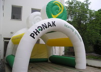 Phonak Hearing System Inflatable Display Tent for Sales Promotions