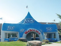 Chips Ahoy Inflatable Structure Building for Sales Promotions