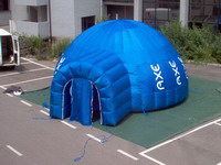 AEX System Advertising Inflatable Dome Tent with Tunnel