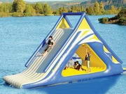 Aqua Summit Express 15ft High Inflatable Water Park Slide