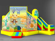New Design Jurassic Bouncy Castle Inflatable Combos for Sale