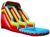 16ft Inflatable Rainbow Water Slide