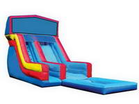 18 Foot Super Splash Down Wet Slide with Removable Panels