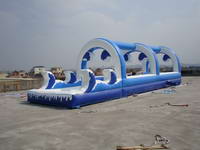Double Lanes Slip n Slide Inflatable Wave Water Slide