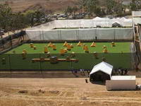 Inflatable Paintball Bunkers Arena