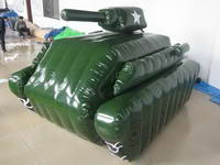 PVC Inflatable Paintball Tank for Paintball Bunkers
