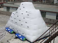 Custom Made 15 Foot Inflatable Water Iceberg for Water Park
