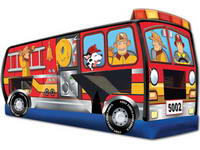 Inflatable Fire Truck Bounce House