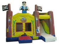 5 in 1 Pirate Caslte Combo Inflatable Moonwalk