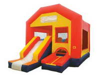 Inflatable Party Bounce House Slide CAS-458