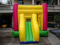 Inflatable Bounce House with Hoop Slide