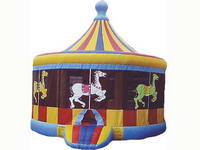 Inflatable multi-fun Carousel Bouncer