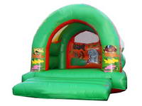 Inflatable Tropical Jungle Bouncy Castle