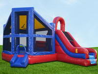 Popular Inflatable 3 in 1 Bouncer Slide for Kids Playground