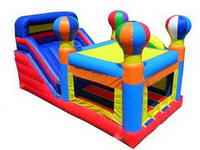 Balloon Combo 3 In 1 Inflatable Bounce House for Rental