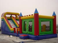 Inflatable Bounce House Slide Combo