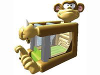 Good Quality Inflatable Grey Mini Monkey Jumping Bouncer