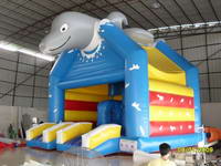 Inflatable Dolphin Jumping Castle