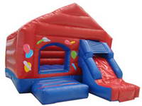 3 In 1 Balloon Inflatable Party Bounce House Slide Combo