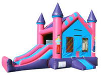 3 in 1 Princess Combo Inflatable Bounce House Party Rentals